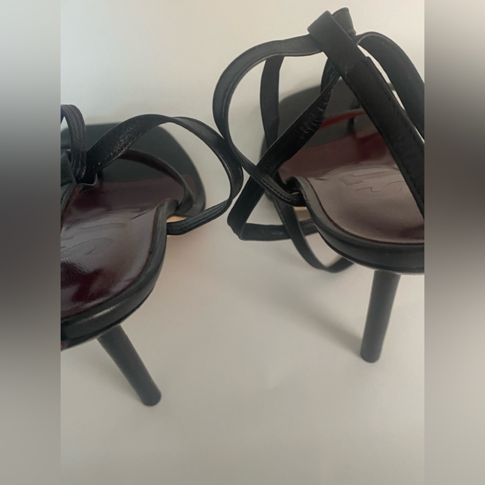 STAUD Nicola Leather High Heel Sandal Size 8.5 - Picture 5 of 9